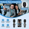 Micrófono Lavalier Inalámbrico Para iPhone iPad Y Android