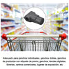 Pack 100 Seguros Candados Magneticos Gancheras 6mm + 1 Llave