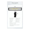 Barra Led Neblinero  Auto/camioneta 4x4 72w 24 Led Importada