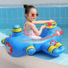 Flotador Inflable Con Manubrio Avion Playa Piscina Bebes