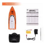 Lancha Deportiva Control Remoto Batería Recargable Velocidad Lancha