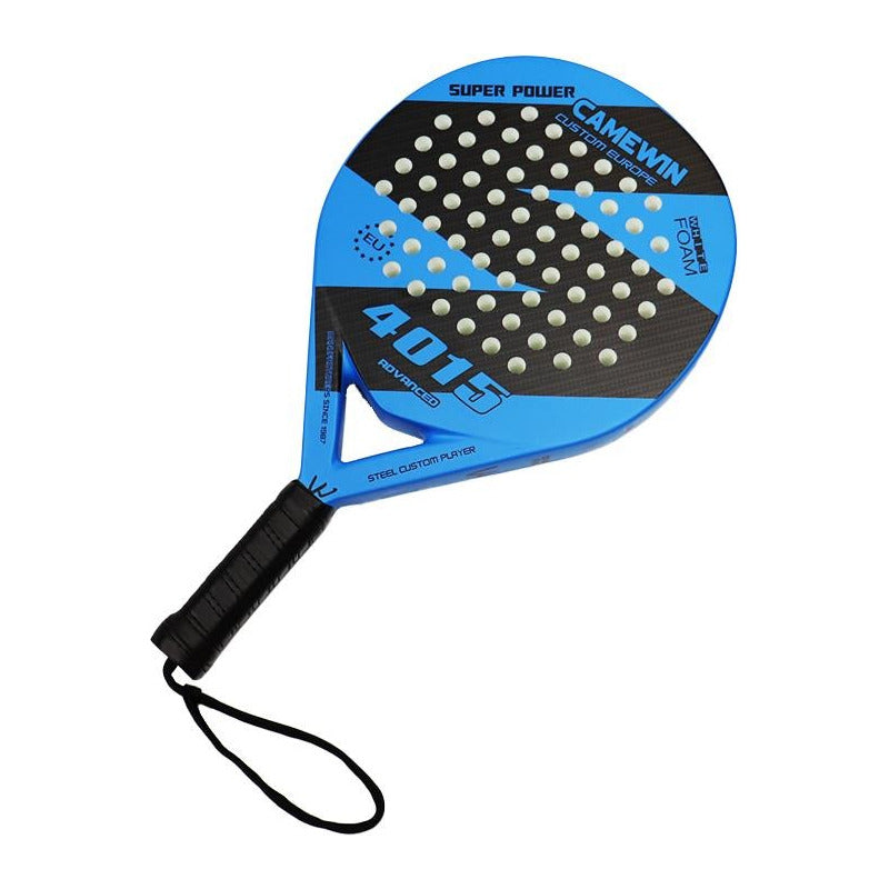 Pala Padel 38mm Carbon Hibrido + Bolso 2 Diseños Importada