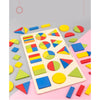 Set Didactico Aprendizaje Con Figuras Geometricas Montessori