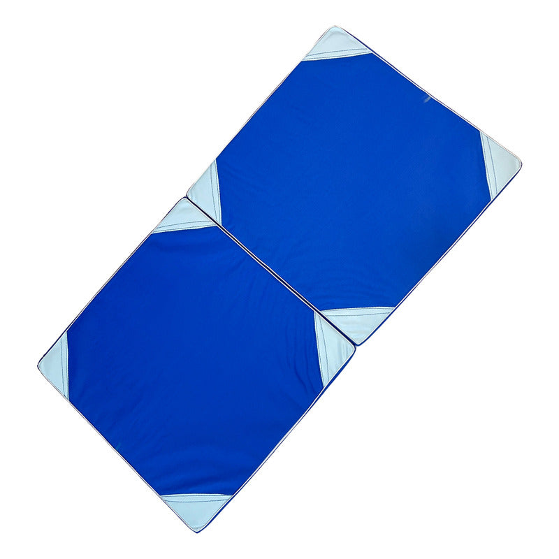 Colchoneta Deportiva Tela Lona Oxford 100x50x5cm  Azul