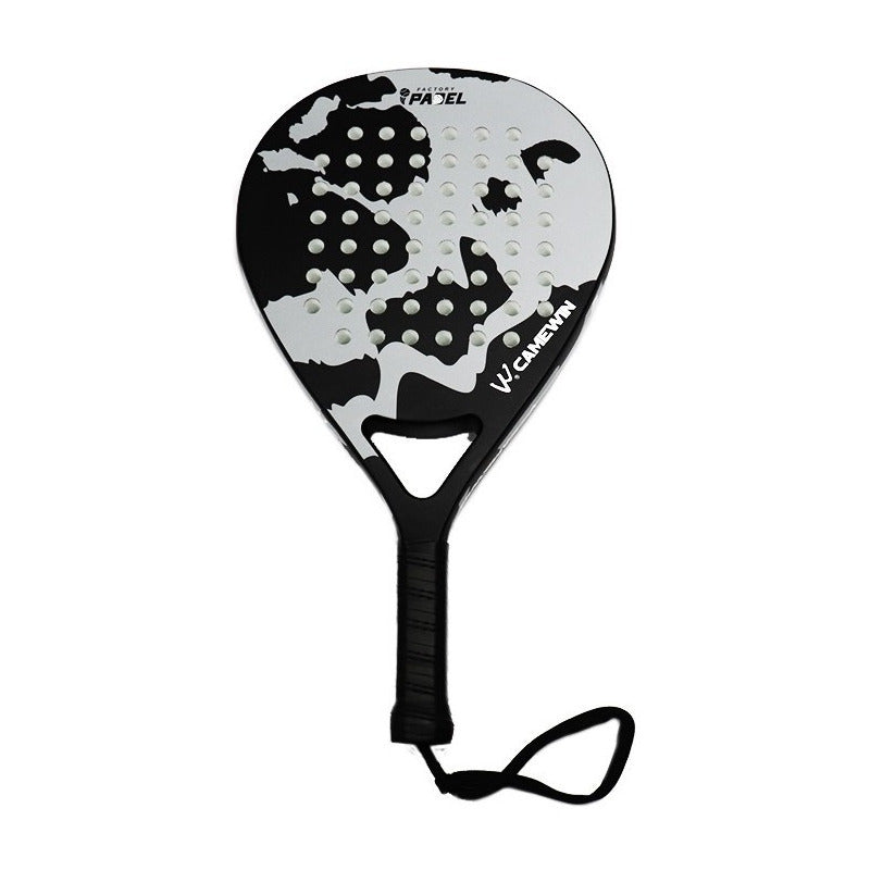 Pala Padel 38mm Carbon Hibrido + Bolso 2 Diseños Importada