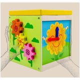 Cubo Didáctico Montessori Juguete De Madera Bebe Infantil