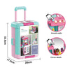 Maletín Tocador De Juguete 3 En 1 Con Accesorios Rosa 35pcs Rosa