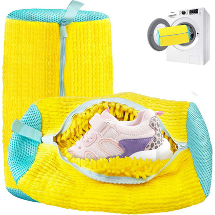 2 Bolsa Para Lavar Zapatillas, Ropa Y Zapatos, Protección Amarillo