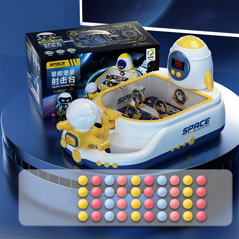 Juego Tiro al Blanco Extraterrestres con Pistola y Dardos para Niños
