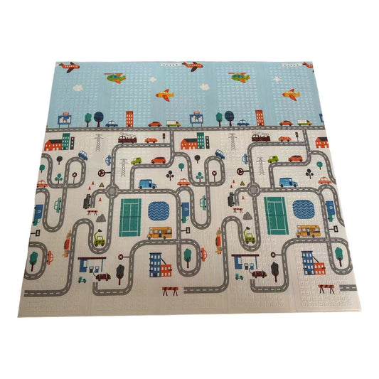 Alfombra Antigolpes Niño Bebe Con Bolso 180x200x1cm Premium