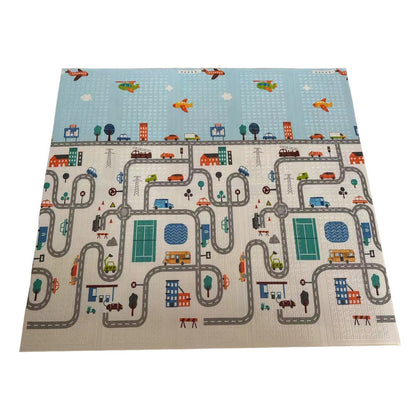Alfombra Antigolpes Niño Bebe Con Bolso 180x200x1cm Premium