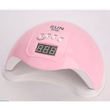 Secador Uña Uv Led Lampara Manicure Profesional 48w Importad Blanco