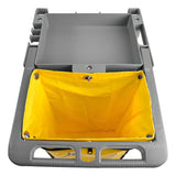 Carro De Limpieza Y Bolsas De Basura 52*119*96cm Gris