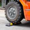 Tope De Estacionamiento 60x15x10 Cm Negro Amarillo Parking