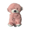 Nutria Relajante Peluche Sonido Y Luces Para Bebe Importada