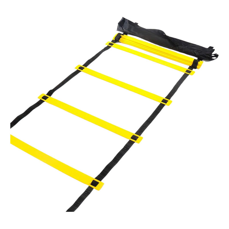 Escalera De Coordinación 16 Peldaños Deportes Agilidad 6m.