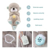 Nutria Relajante Peluche Sonido Y Luces Para Bebe Importada