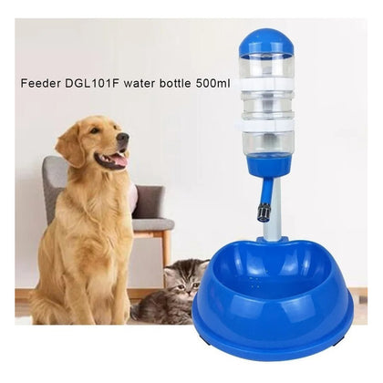 Bebedero De Agua Para Perros Y Gatos Alimentador Importado