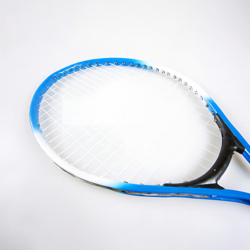 Raquetas Par De Tenis Basic 21 + Pelota Azul