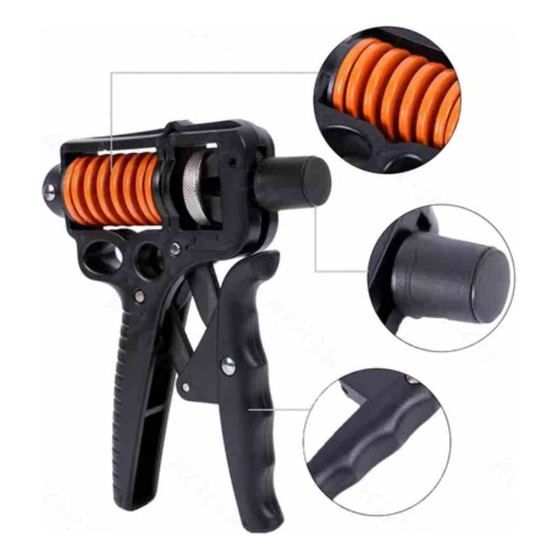 Ejercitador De Manos 5 Pzs Hand Grip Profesional 5 - 165 Kg
