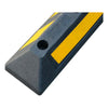 Tope De Estacionamiento 60x15x10 Cm Negro Amarillo Parking