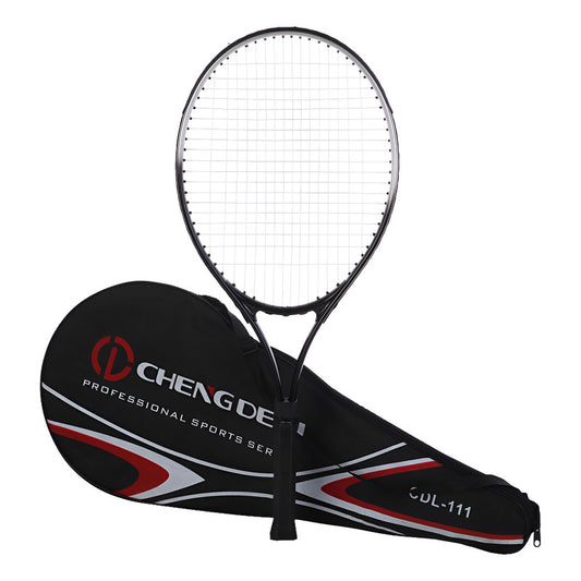 Raquetas Par De Tenis Basic 21 + Pelota Negro