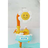 Florcita Patito Baño Para Bebe Regadera Juguete Ducha Tina Naranjo Y Amarillo