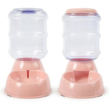 Dispensador De Agua + Comida Para Mascotas Importada