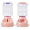 Dispensador De Agua + Comida Para Mascotas Importada