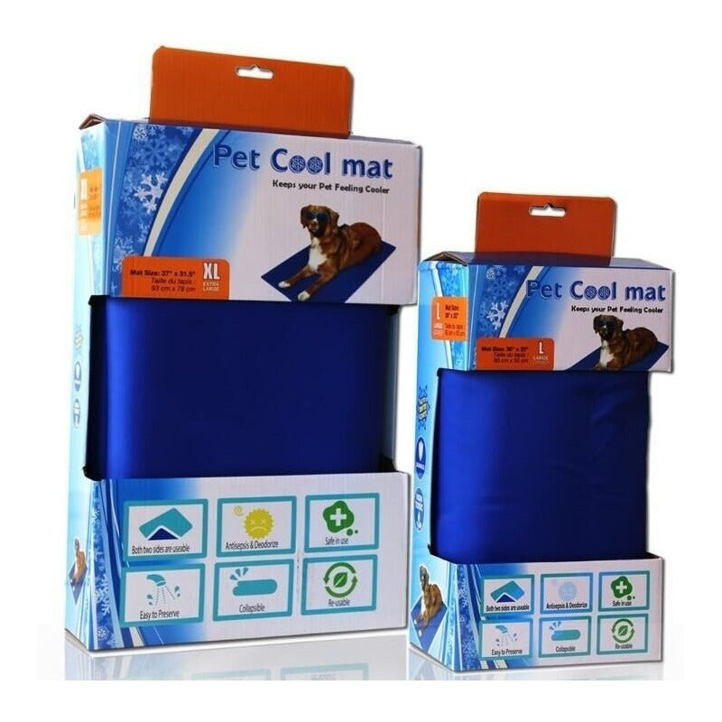 Manta Refrescante Alfombra Mascotas Cama Cojin Perro 50x90cm