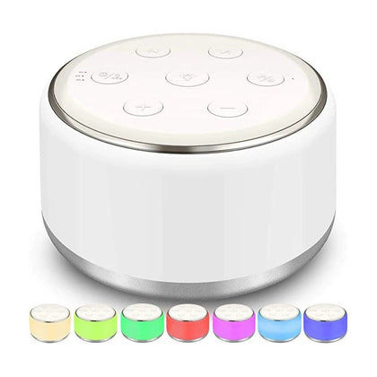 Maquina Ruido Blanco  34 Sonidos Y Lámpara Importada