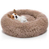 Cama Mascota Felpuda Perro Gato Relajante Y Suave De Felpa L