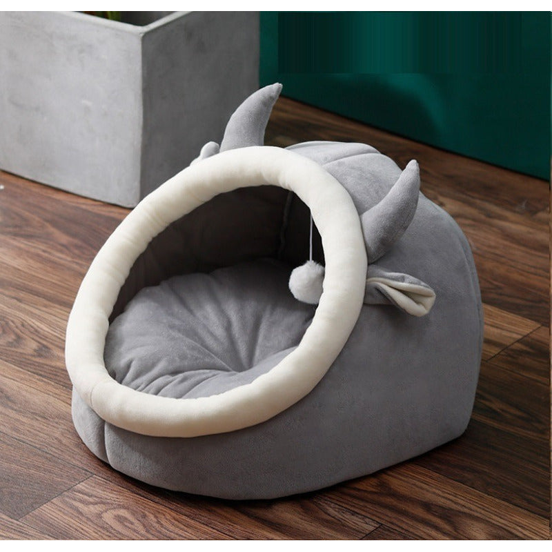Casa Cama Iglú para Mascotas Diseño Orejitas Altmann