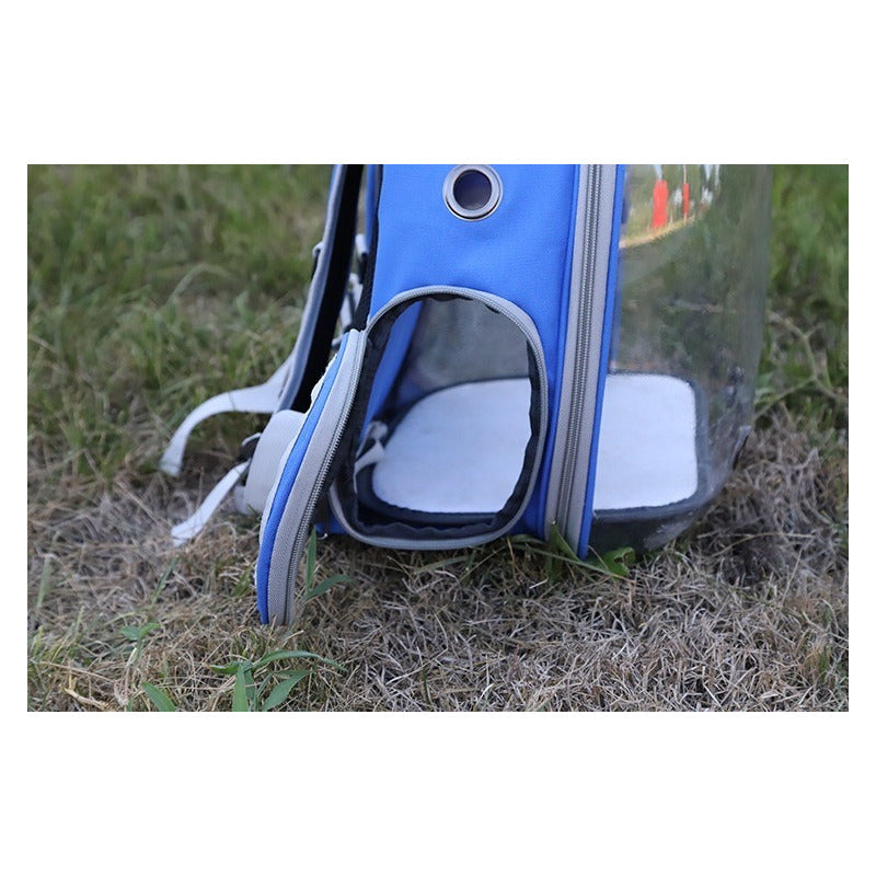 Mochila Transportadora Transparente para Mascotas Altmann