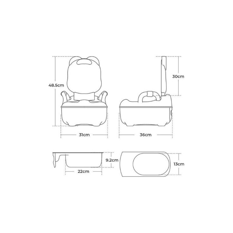 Pelela Baño Wc Niño Y Niña Portatil Importado Diseños