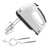 Batidora Electrica 7 Velocidades Haeger Multifuncional Inoxi Blanco