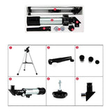Telescopio Astronómico Profesional Filtro Solar F36050 Color Gris