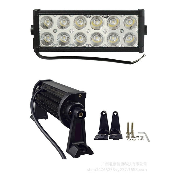 Barra Led Neblinero 36w Auto/camioneta 12 Led Importados
