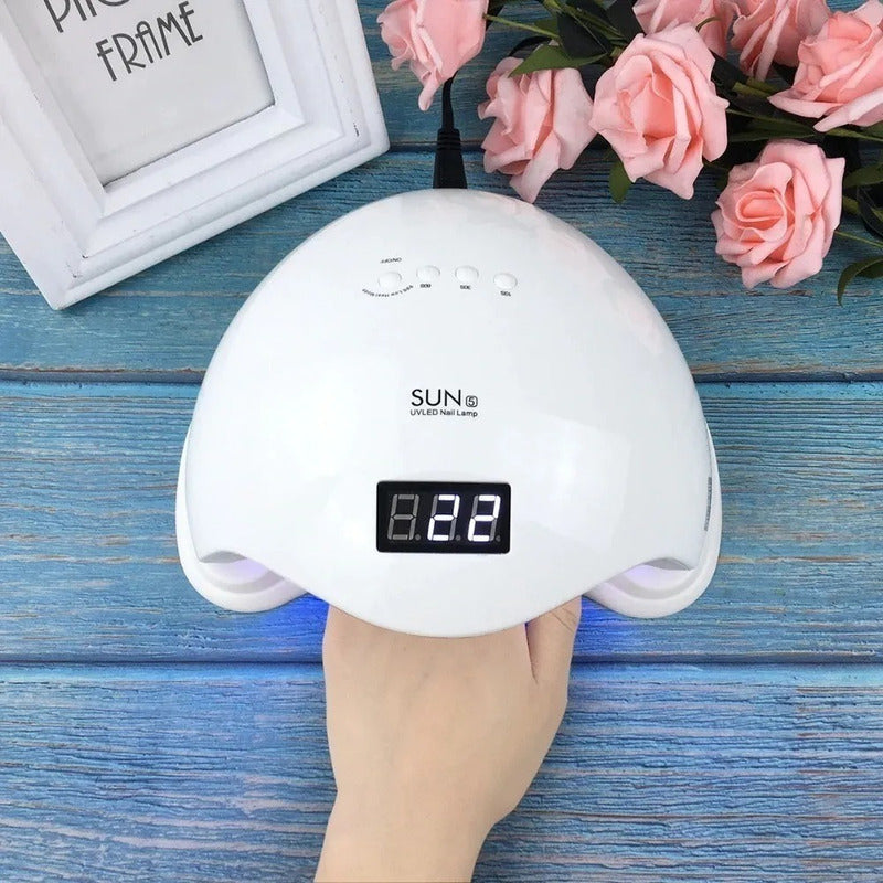 Secador Uña Uv Led Lampara Manicure Profesional 48w Importad