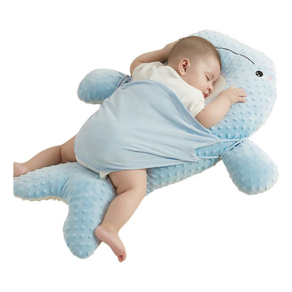 Almohada De Bebé Recién Nacido Ballena Mas Cinturon Suave