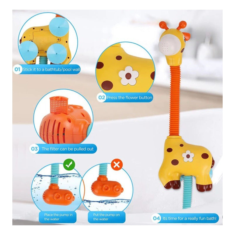 Juguete Jirafa Regadera de Baño para Bebés Altmann