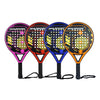 Pala Padel 38mm Full Carbono + Bolso 4 Diseños Importada