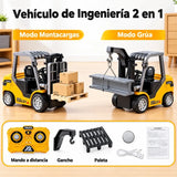 Montacarga 2 En 1 Altmann Amarillo Montacarga