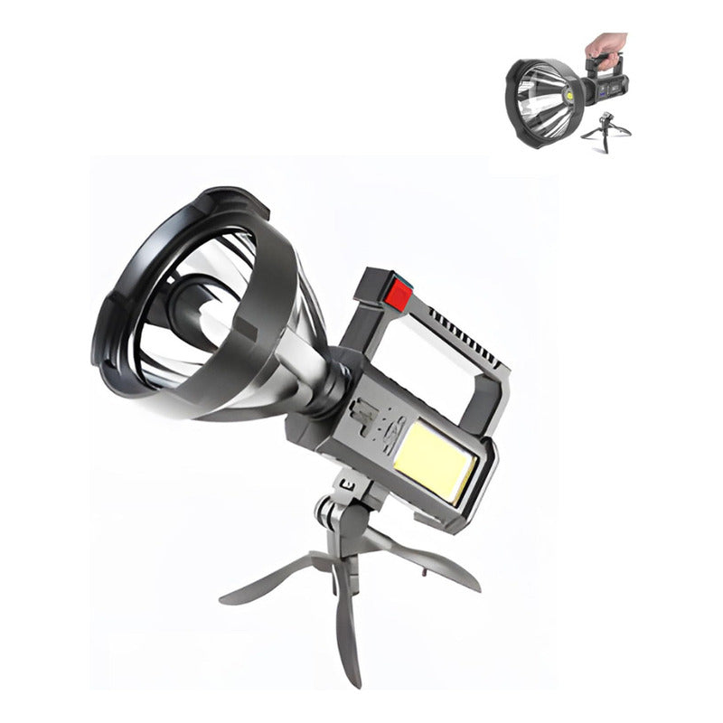 Linterna Tactica Hand L Tipo Tripode/ Recargable Usb Import Small