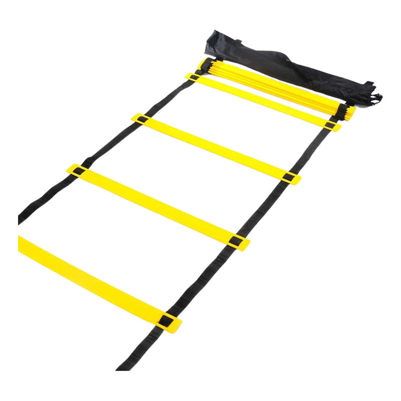 Escalera De Coordinación 12 Peldaños Deportes Agilidad 6m.