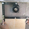 Escuadra Plegable Para Ceramica + 3 Brocas Diamantadas
