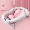 Tina De Bebe Bañera Plegable Con Termometro + Cojin Importad