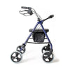 Andador Burrito Con Asiento 4 Ruedas Plegable Liviano Burdeo