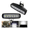 Pack 2 Foco Led Focos Neblineros Led Barra Led 4x4 18w Impor