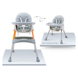 Silla Ecocuero De Comer 2 En 1 Portatil Importada Multiuso
